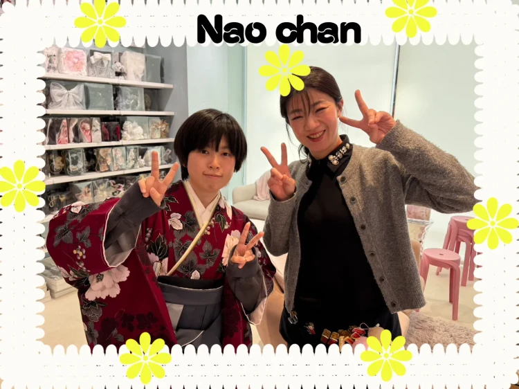 卒業式　袴レンタル　出口夏希　エンジ　大阪　堺