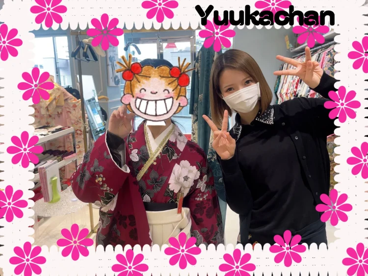 袴　前撮り撮影会　TAKAZEN堺店