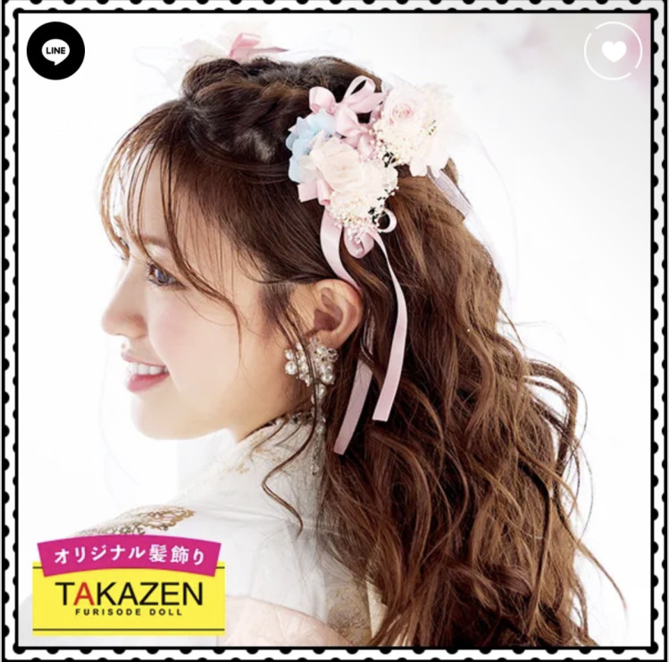 振袖　前撮り撮影会　TAKAZEN堺店