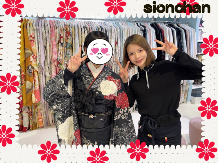 大阪　堺　TAKAZEN堺店　スタッフ　振袖　袴　レンタル