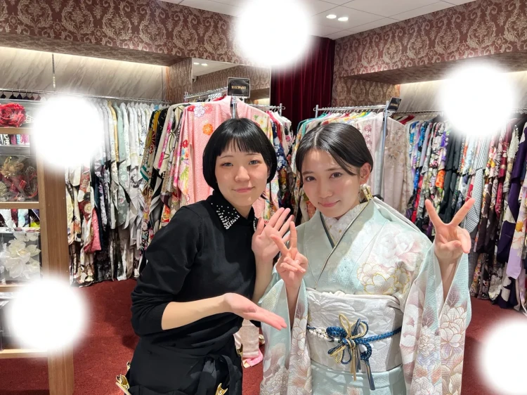 振袖レンタル　東京　神奈川　埼玉　千葉　表参道　かわいい　おしゃれ　個性派　くすみカラーかわいい　　イマドキ　被りたくない