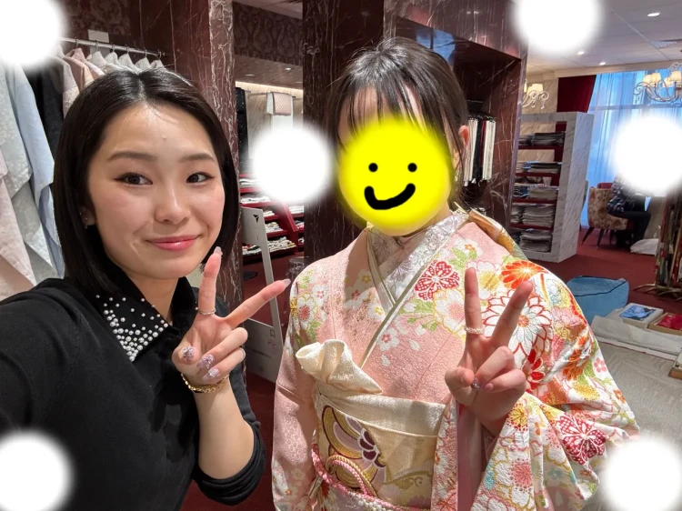 振袖レンタル　東京　表参道　かわいい　おしゃれ　個性派　かわいい　　イマドキ　被りたくない