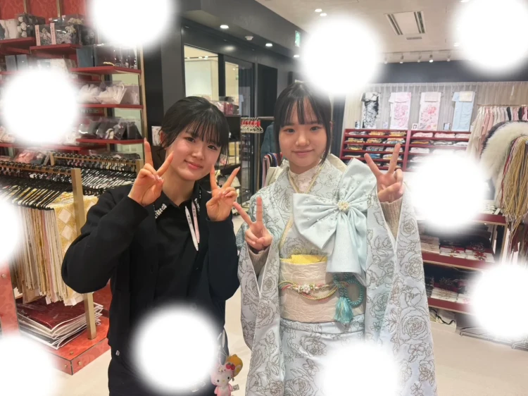 【TAKAZEN大阪梅田本店】♡17日　大阪梅田でTAKAZENオリジナルキラキラシュシュお振袖姫ちゃん♡