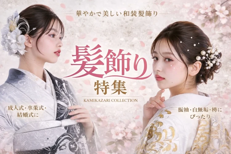 橿原市で成人式振袖・卒業式袴に合う髪飾りを選ぶならここ♡【TAKAZEN橿原店】