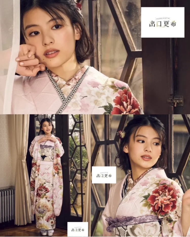 TAKAZENに入荷した新作出口夏希の振袖