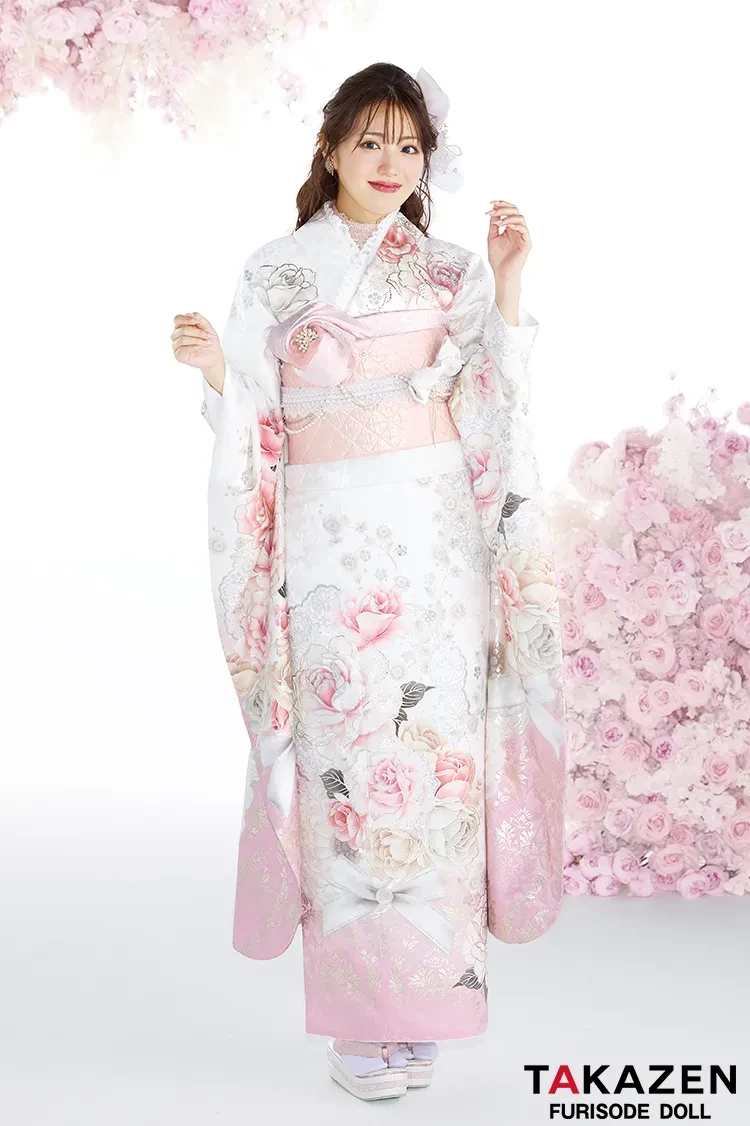 リズリサ風振袖をお探しの方にお勧めのタカゼンオリジナル振袖