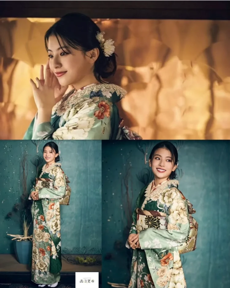 TAKAZENに入荷した新作出口夏希の振袖