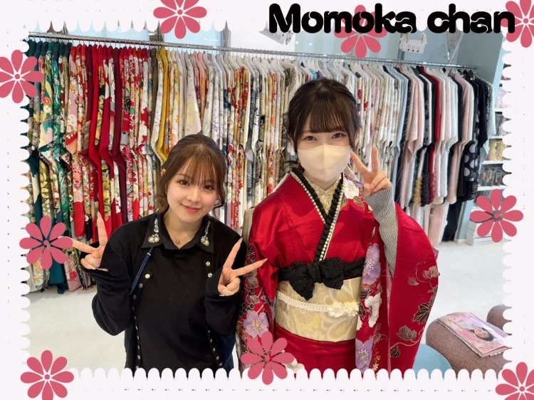 TAKAZEN　タカゼン　振袖　レンタル　赤　着物メーカー　池田美優　