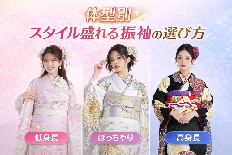 体系別の振袖を紹介する画像