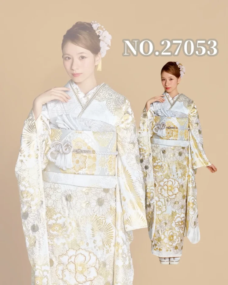 TAKAZEN橿原店のプレミアム古典柄、滝泰のお振袖