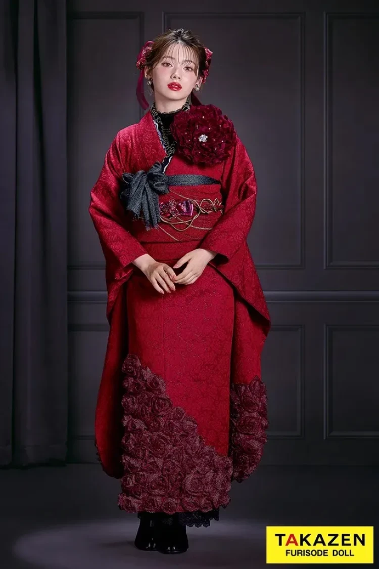 大阪　堺　TAKAZEN堺店　スタッフ　振袖　袴　レンタル