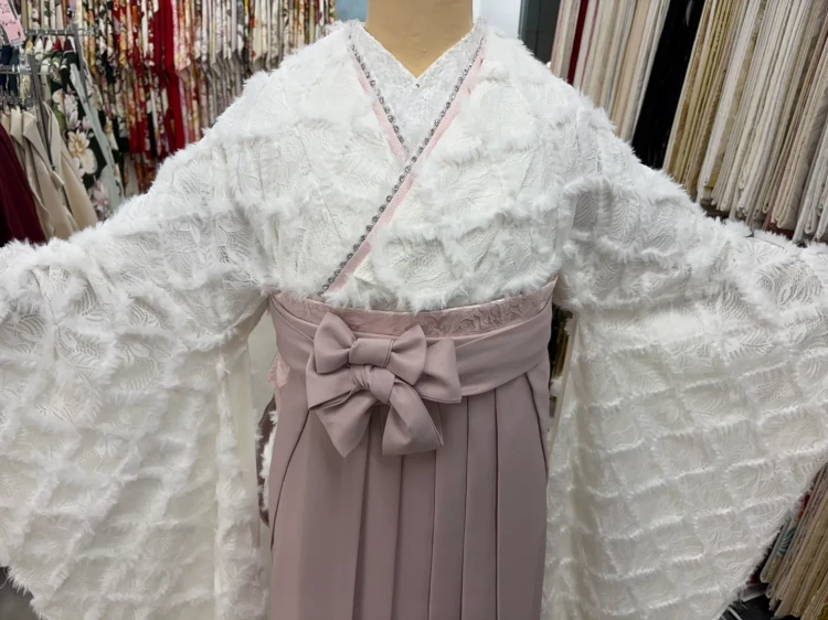 卒業式袴紐アレンジご紹介ダブルリボンTAKAZEN心斎橋店