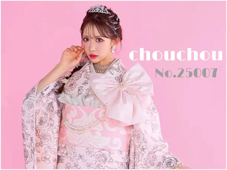 【神戸市・芦屋市・南淡路市でキラキラ可愛い成人式振袖をお探しの方へ】♡18日タカゼンオリジナル全面グリッターのピンクシュシュ振袖コーデ紹介♡