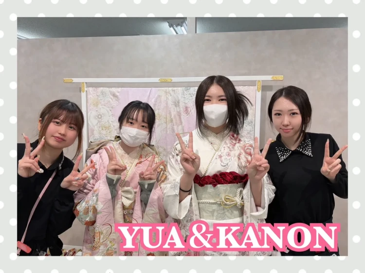 【奈良市で成人式振袖レンタルをお探しの方へ】2028年成人 最新作の上品なピンク古典お振袖&TAKAZENオリジナルキラキラ薔薇柄お振袖姫ちゃんたち🌹🖤　17日 ♡TAKAZEN奈良店♡