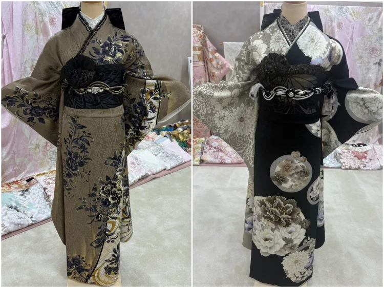 TAKAZEN奈良店のスタッフがおすすめする成人式振袖のおとなっぽい綺麗めコーディネートの例