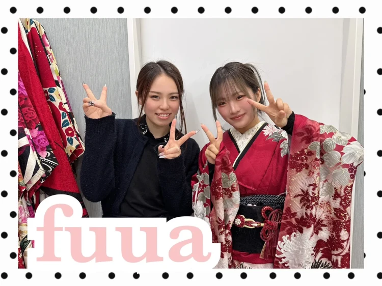 TAKAZEN橿原店にご来店頂いた2028年成人新作お振袖をご着用いただいてるお客様