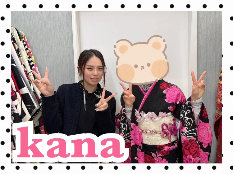 TAKAZEN橿原店の可愛い安カワお振袖に決定されたお客様のご紹介