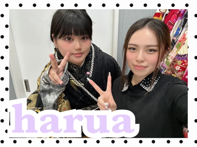 TAKAZEN橿原店にご来店頂いたキラキラお振袖に決定されたお客様コーデ