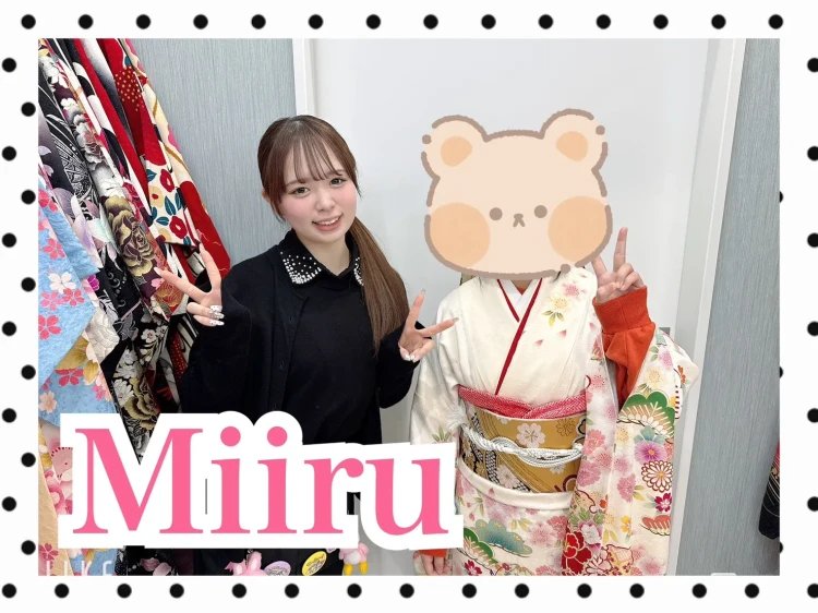 TAKAZEN橿原店にご来店頂いた撮影用のお振袖をご試着頂いたお客様