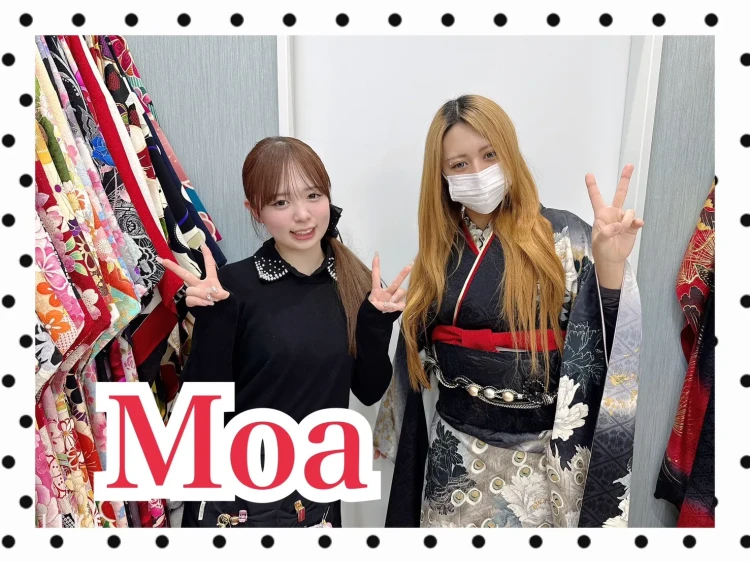 TAKAZEN橿原店にご来店頂いたジャパンモードのかっこいいお振袖に決定されたお客様コーデ