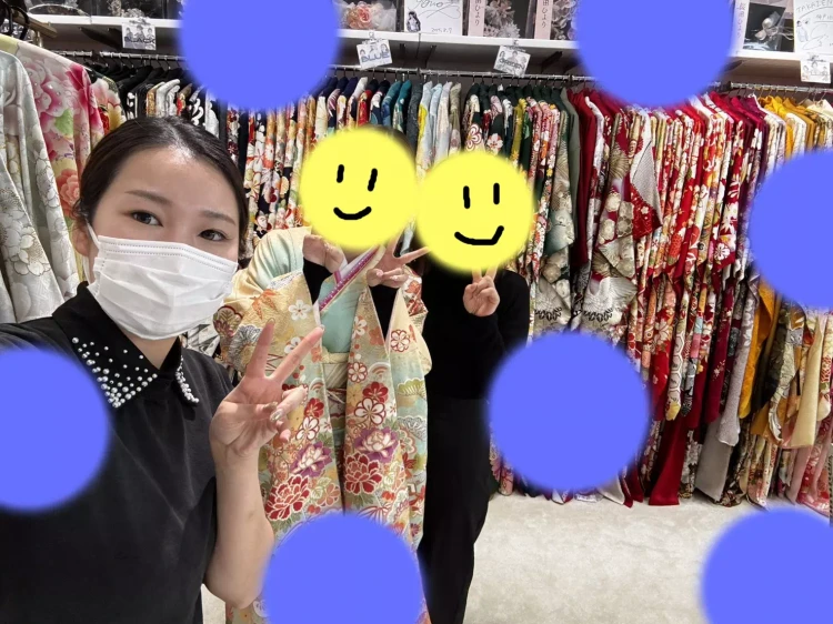 TAKAZEN神戸旧居留地店で、2回目レンタルでご来店いただいたお嬢様のご紹介