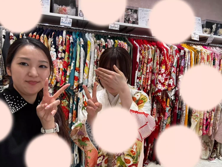 TAKAZEN神戸旧居留地店のプレミアム古典の吉澤のお振袖のお嬢様のご紹介です♡