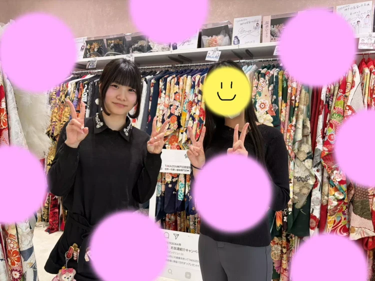 【神戸市・西宮市・三木市で成人式振袖をお探しの方へ】♡5日　TAKAZENのお振袖でのフォトプランに決定の2027年成人の姫ちゃん♡