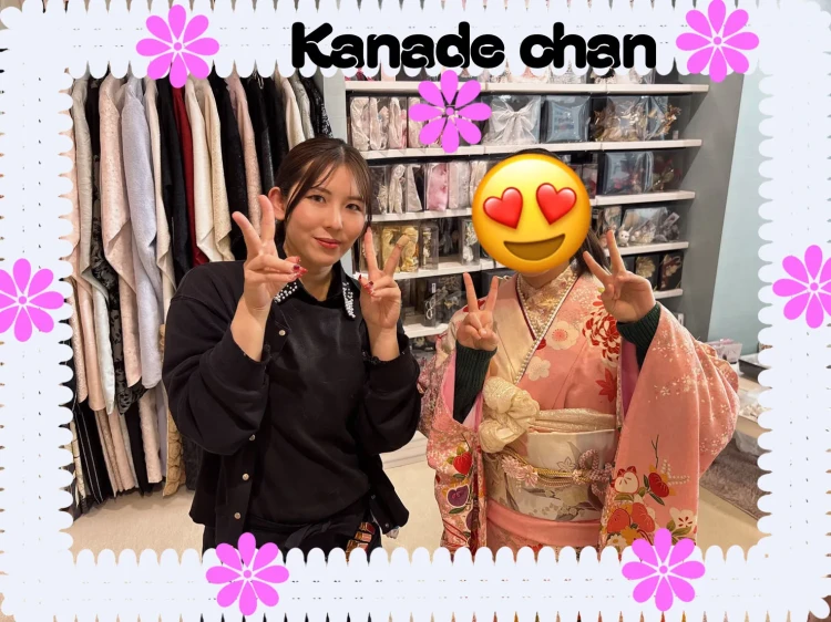 ♡【堺市南区・南大阪エリアで成人式お振袖お探しの方へ】22日　2028年成人かわいい古典柄ご来店姫ちゃん♡TAKAZEN堺店♡