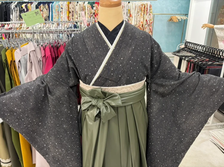 卒業式袴紐アレンジご紹介お花TAKAZEN心斎橋店