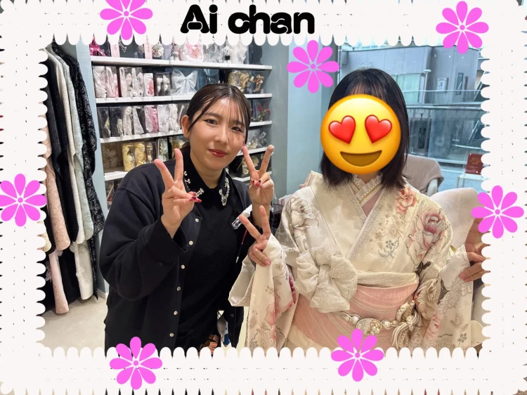 2027年成人でTAKAZENのお振袖で前撮りフォトプランご契約いただいたお客様のコーディネートご紹介