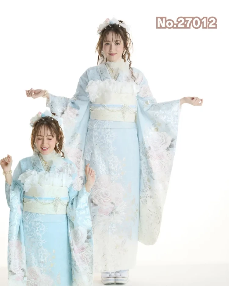 TAKAZENオリジナルきらきらローズ振袖のご紹介