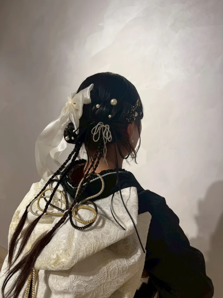 成人式　振袖　髪型　ヘアスタイル　振袖ヘア　タカゼン