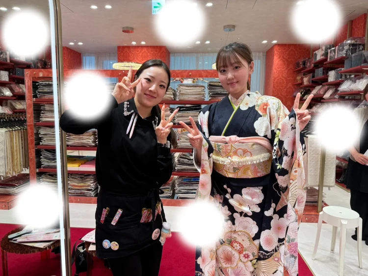 【大阪・梅田・豊中市で振袖をお探しの方】♡15日　大阪梅田でお振袖姫ちゃん♡TAKAZEN大阪梅田本店♡