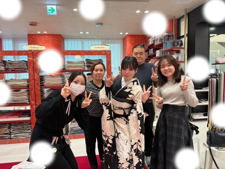 成人式　TAKAZEN 　振袖レンタル　くすみ