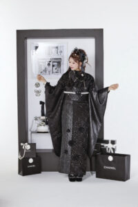 渋谷区、港区でワンホンやブラックの振袖をお探しの方へ。