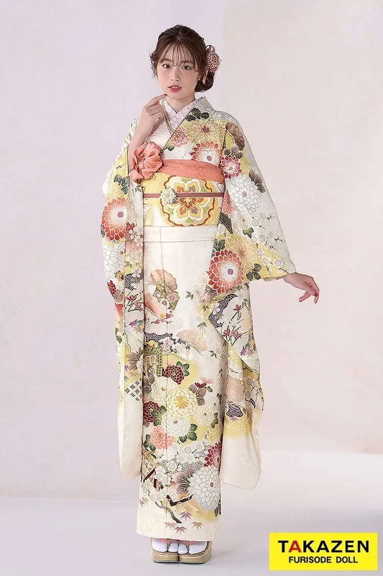 御所車振袖の意味白の御所車