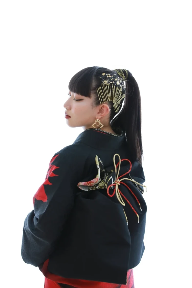 ロングポニーテール　髪飾り　ヘアアクセサリー/ヘアアレンジ　ヘアセット