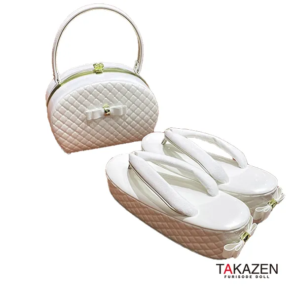 キルティング調　派手厚底草履バッグ通販　FURISODE DOLL
