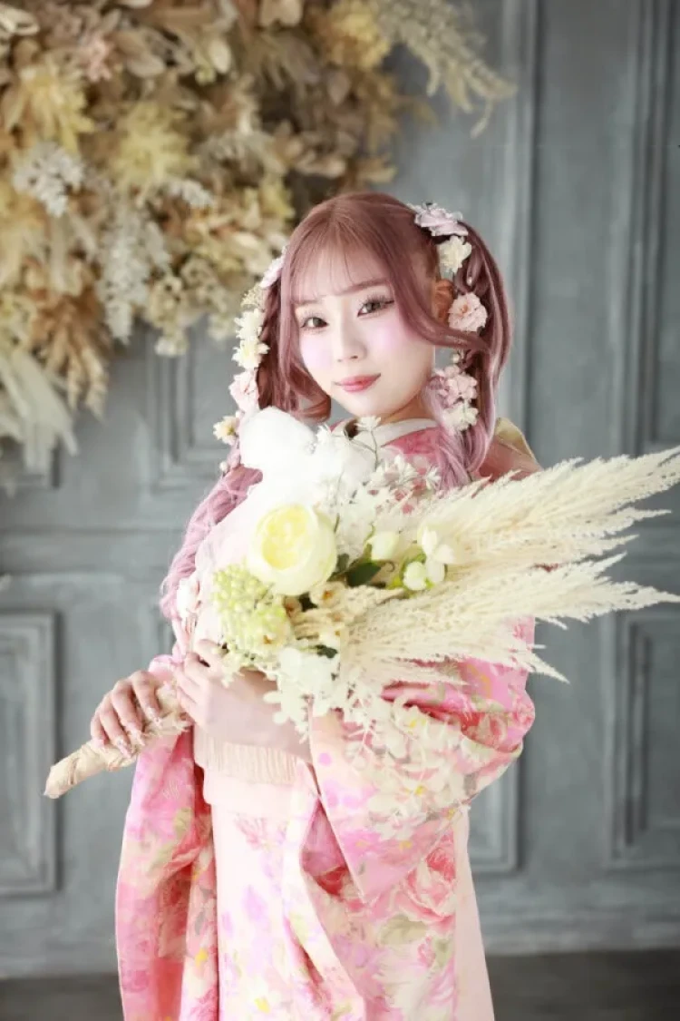 成人式　振袖　前撮り　フォトプラン　振袖撮影　梅田前撮り　後撮り