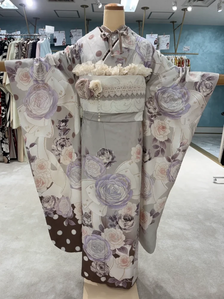 TAJKAZENオリジナルヘップバーンシリーズ♡グレーと紫で他と被りにくいカワイイコーデのご紹介