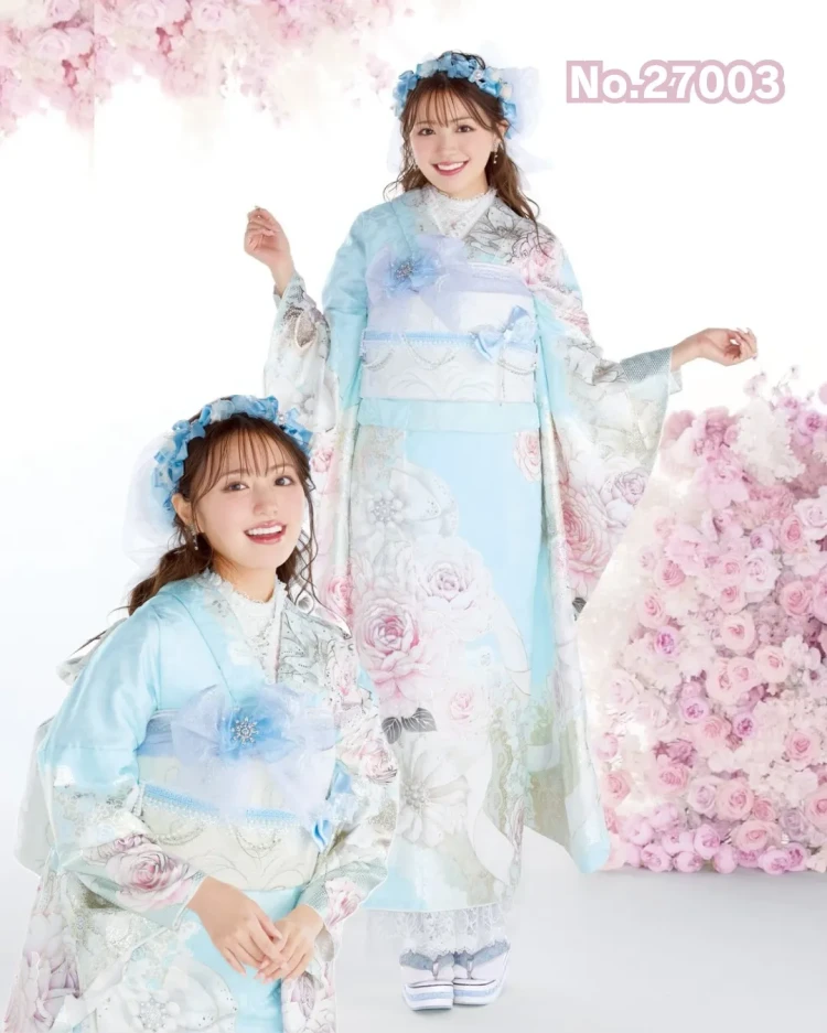 TAKAZENオリジナルのコスメカラー振袖のご紹介！！