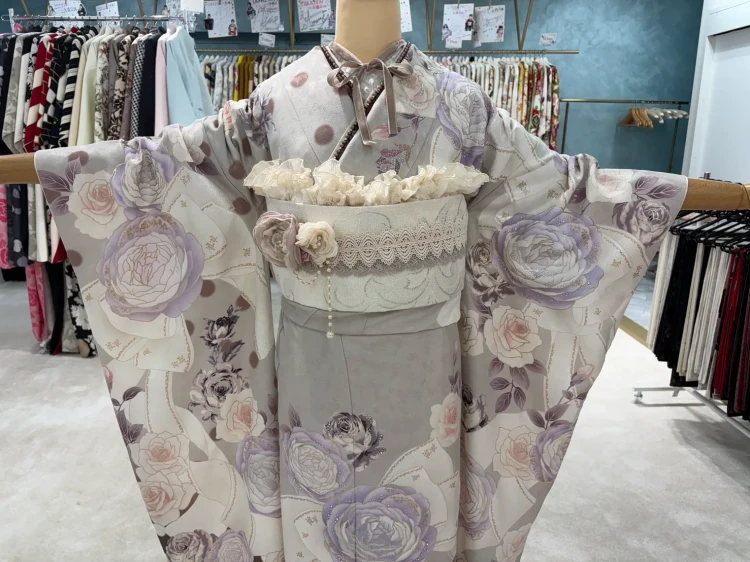 TAJKAZENオリジナルヘップバーンシリーズ♡グレーと紫で他と被りにくいカワイイコーデのご紹介