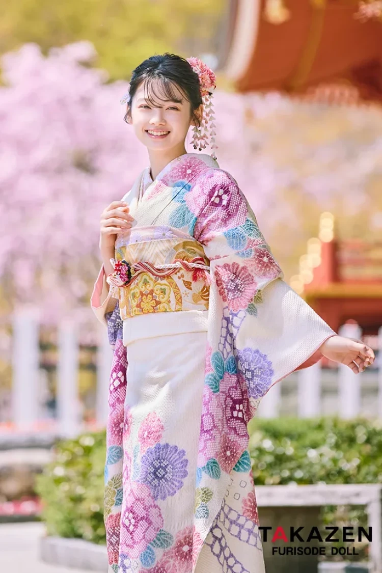 きぬたや総絞り振袖の紹介　