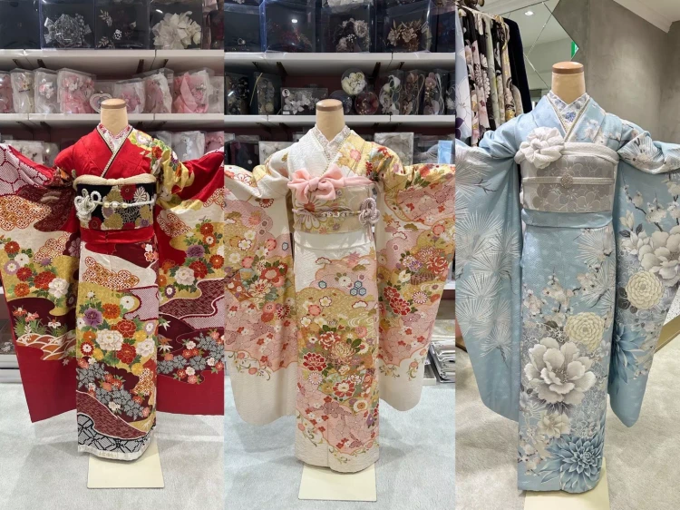 TAKAZEN姫路店　姫路市　成人式　卒業式　袴　振袖　イマドキ振袖　華やかな振袖　赤振袖　ピンク振袖　水色振袖