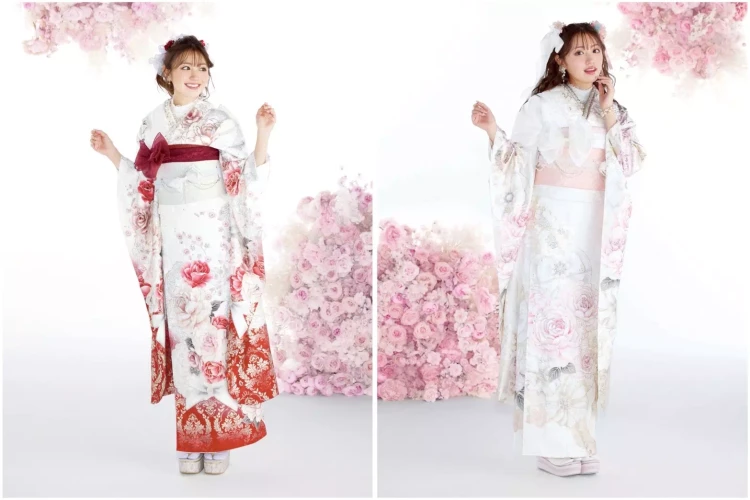 TAKAZEN姫路店　姫路市　成人式　振袖　タカゼンオリジナル振袖　かわいい振袖　コスメカラー　スワロフスキー付き振袖