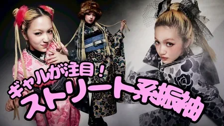 エイプ風振袖の着こなし方ブログの画像