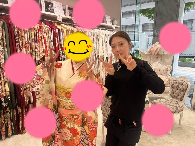 TAKAZEN神戸旧居留地で可愛らしい正統派古典のお客様をご紹介