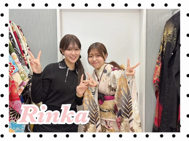 TAKAZEN橿原店にご来店頂いたイマドキ古典柄のお振袖に決定されたお客様コーデ