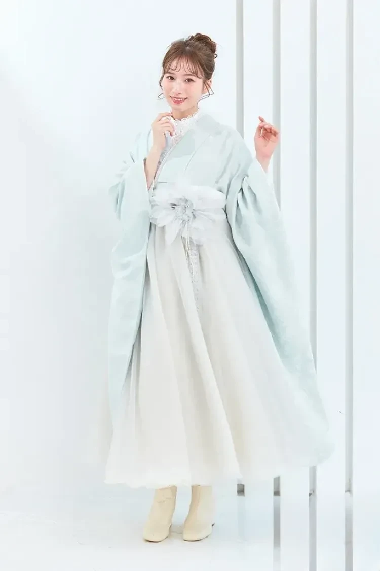 TAKAZENオリジナルのキュート＆ガーリーの袴のコーデ