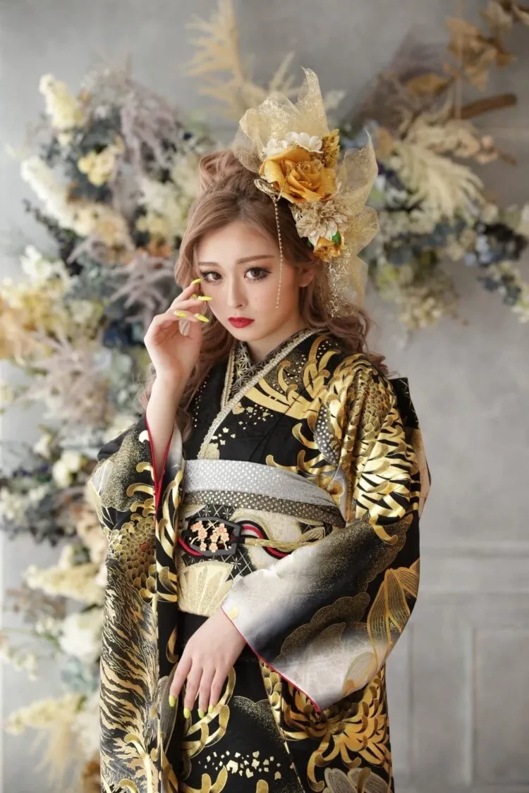 成人式　振袖　前撮り　フォトプラン　振袖撮影　梅田前撮り　後撮り